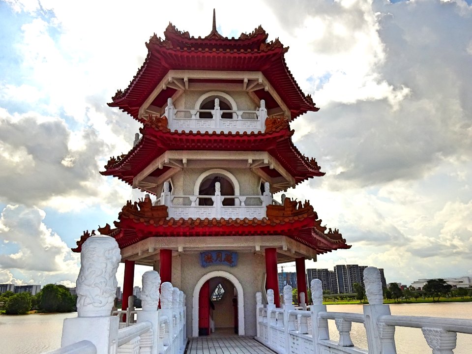 3-storey pagoda @ chinese garden