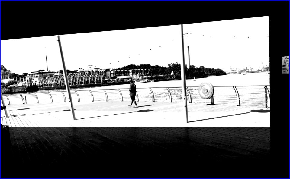 like a movie screen