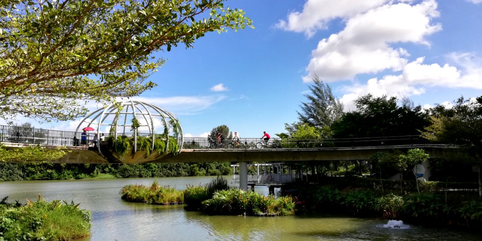 jewel bridge @ punggol waterway park