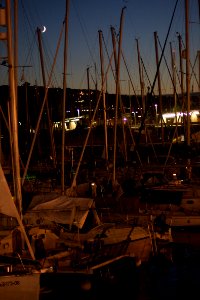 Moon and Boats and Stuff