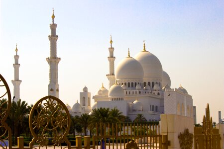 Mosque zayed arab