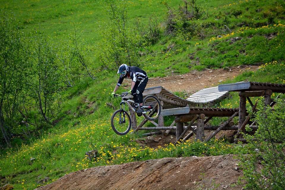 Sport bike park obstacle