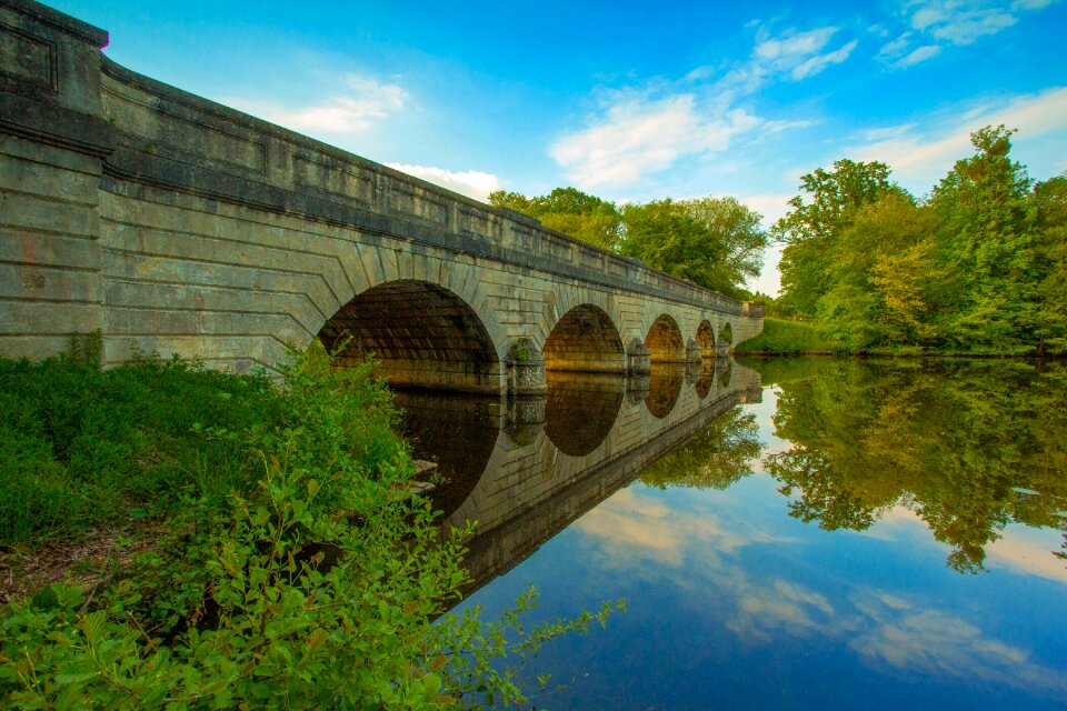Five arch bridge virginia water water
