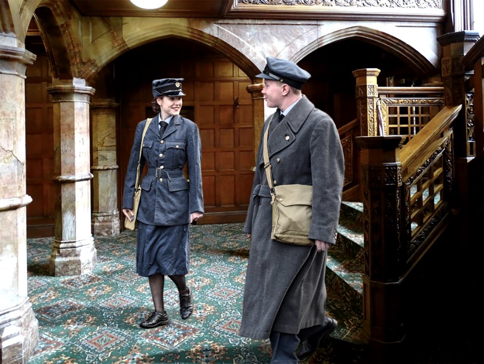 Bletchly Park Hallway