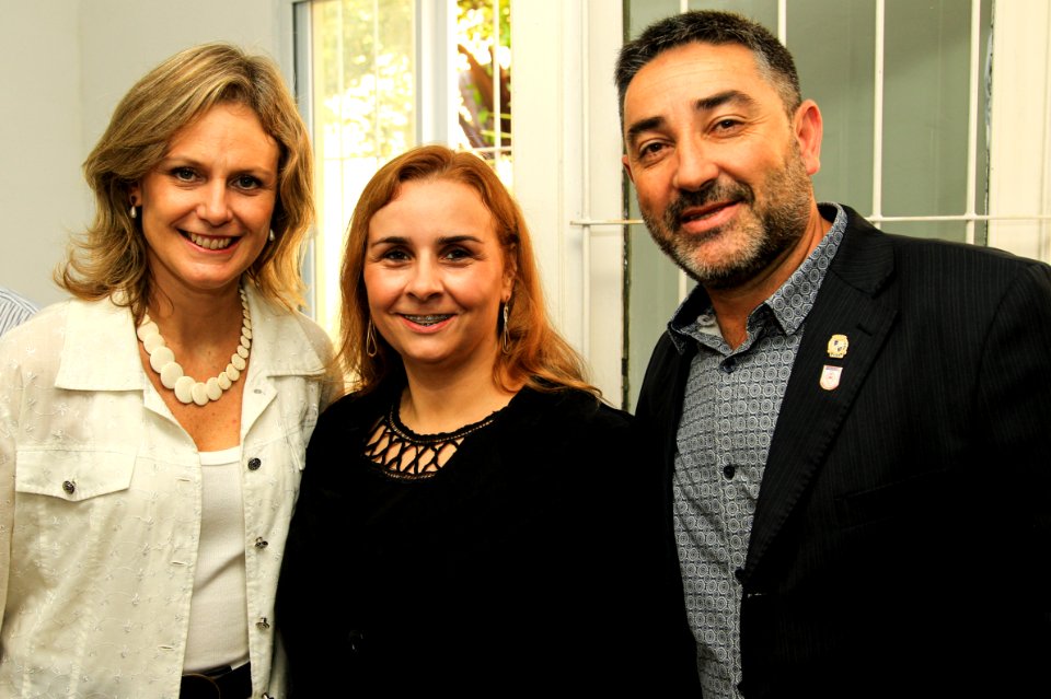 27.04.2018 - Prefeita Paula Mascarenhas durante posse da nova administradora do Presídio Regional de Pelotas, Fabiane Gomes Dias de Oliveira - Foto: Gustavo Vara