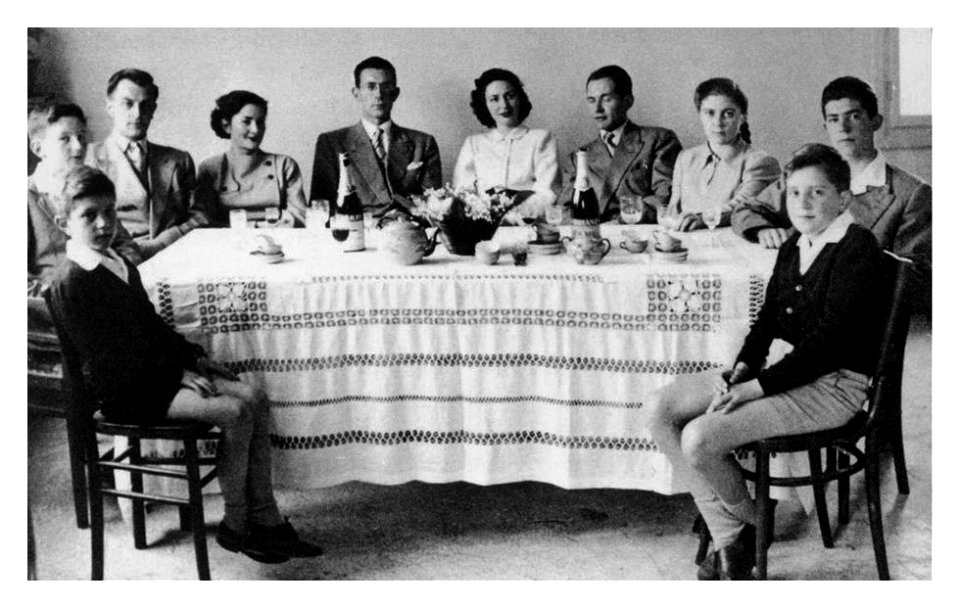 la famiglia Urbani - anni quaranta