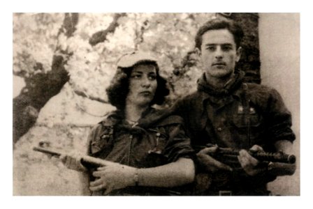 i partigiani "Juna" e "Riccardo" 1945 photo