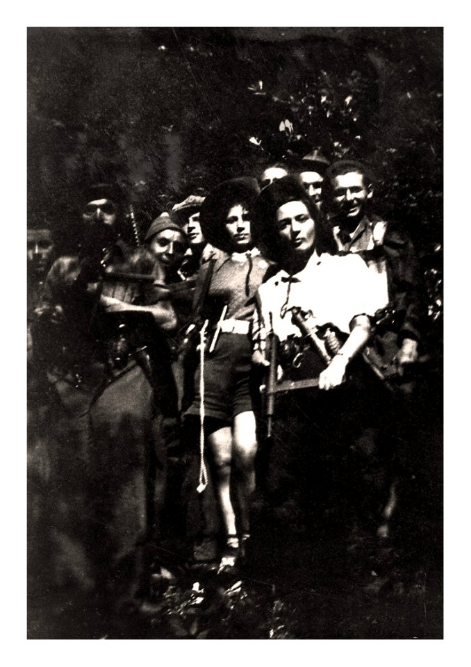 la partigiana "Juna" 1944