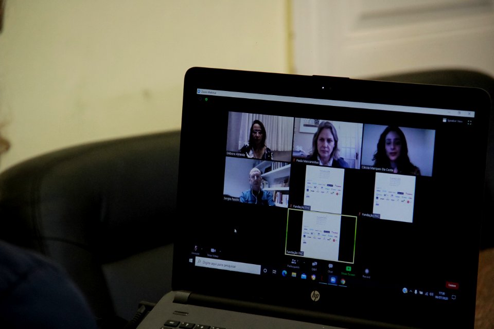 09.07.2020 – Prefeita Paula Mascarenhas videoconferência Webinar ‘Lideranças femininas em tempos de crise’  Foto: Rodrigo Chagas