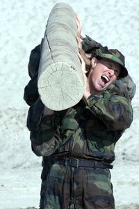 Exercise military strength