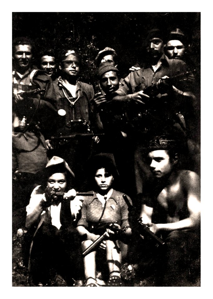 la partigiana "Juna" 1944