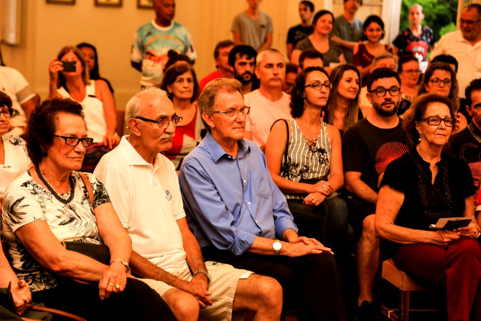 15.01.2019 - Prefeito em exercício Idemar Barz prestigia a apresentação Grupo de Choro - Festival na Comunidade. programação do Festival Internacional Sesc de Música - Foto: Gustavo Vara