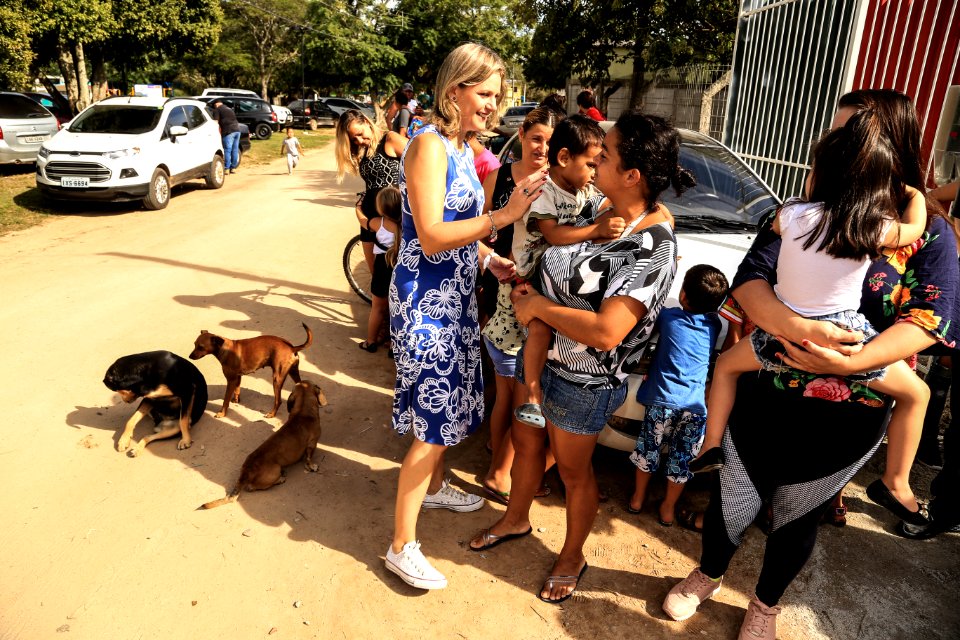 10.04.2018 -  Entrega da reforma e ampliação da Escola de Educação Infantil Oswald de Andrade - Foto: Gustavo Vara