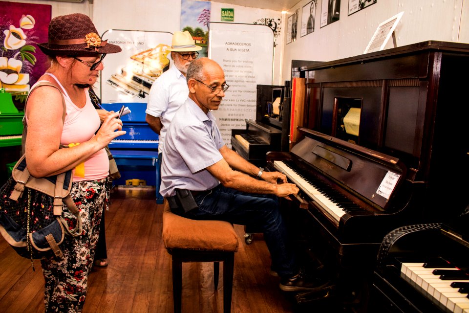09.12.2019 - Abertura da visitação ao Museu Itinerante do Piano - Foto Michel Corvello