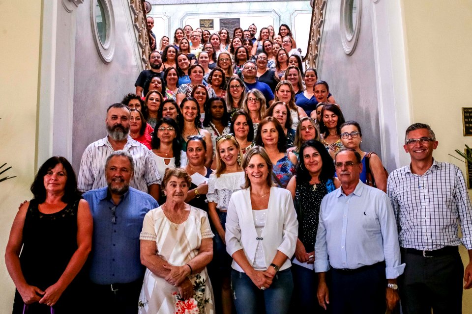 01.03.2018 Posse novos diretores da rede municipal - Fotos Gustavo Mansur