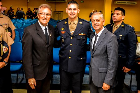13.12.2017 - Vice-prefeito Idemar Barz na Passagem de Comando do 3º Batalhão de Bombeiro Militar