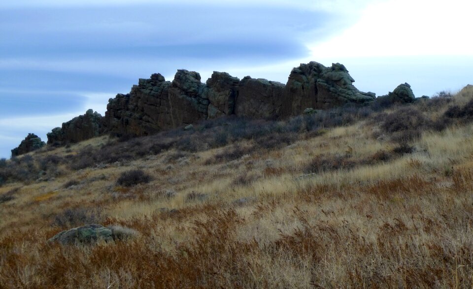 Landscape hike colorado mountains