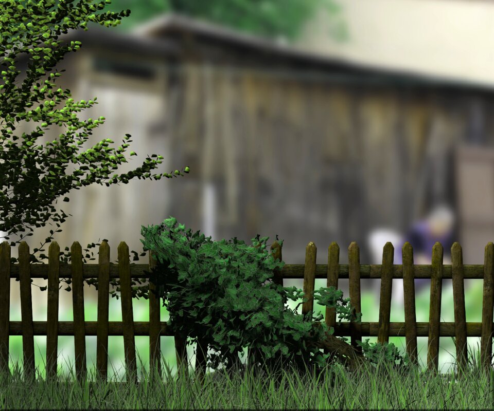 Country landscape rustic
