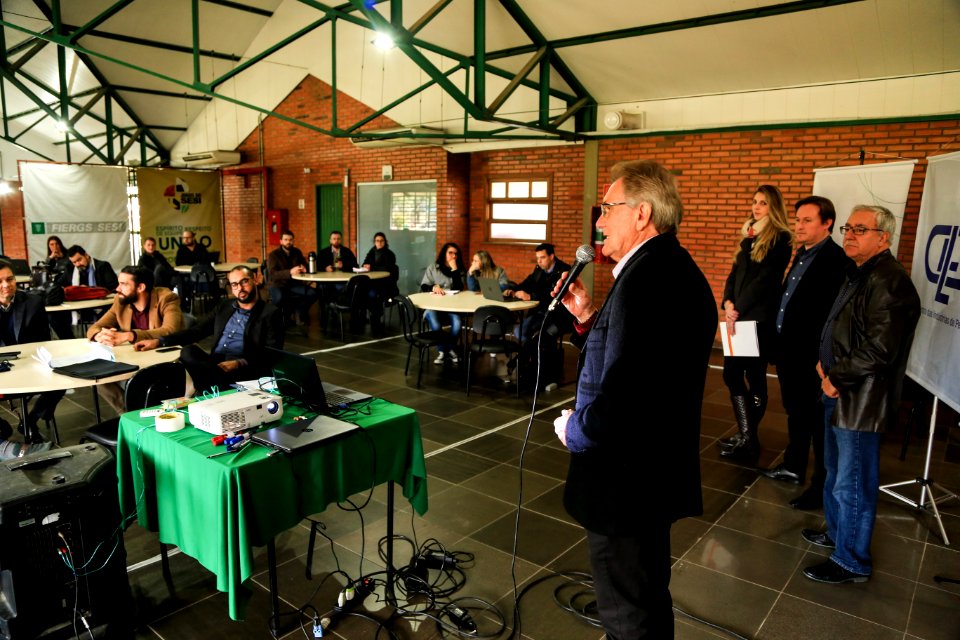 06.06.2018 -  Vice prefeito Idemar Barz participa do evento Roadshow conexão indústria + Startup - Foto: Gustavo Vara