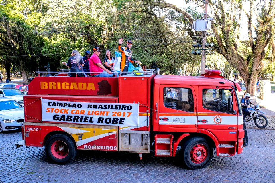 12.12.2017 Recepção da vitória Gabriel Robe - Fotos Gustavo Mansur