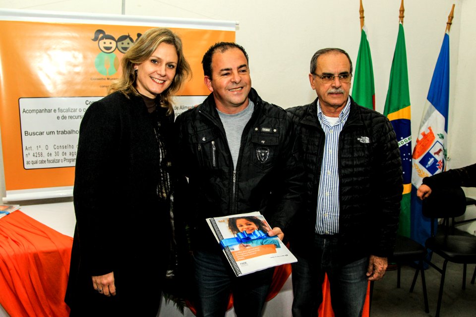12.06.2018 - Prefeita Paula Mascarenhas e o vice Idemar Barz durante Posse do Conselho Municipal da Merenda Escolar - Foto: Gustavo Vara