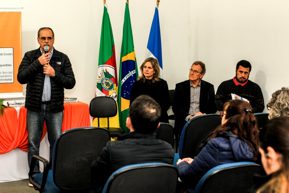 12.06.2018 - Prefeita Paula Mascarenhas e o vice Idemar Barz durante Posse do Conselho Municipal da Merenda Escolar - Foto: Gustavo Vara