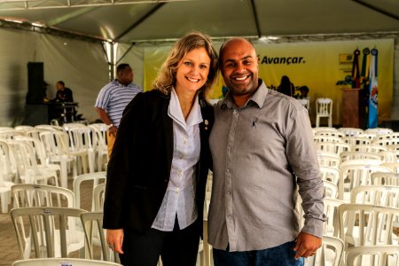20.12.2017 - Prefeita Paula Mascarenhas e vice Idemar Barz na entrega dos residenciais Roraima e Amazonas