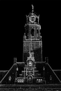 Rotterdam - Town hall tower