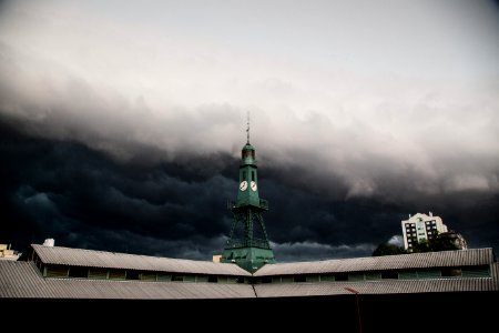 29.09.2018 - Forte temporal atinge a cidade de Pelotas - Foto: Gustavo Vara