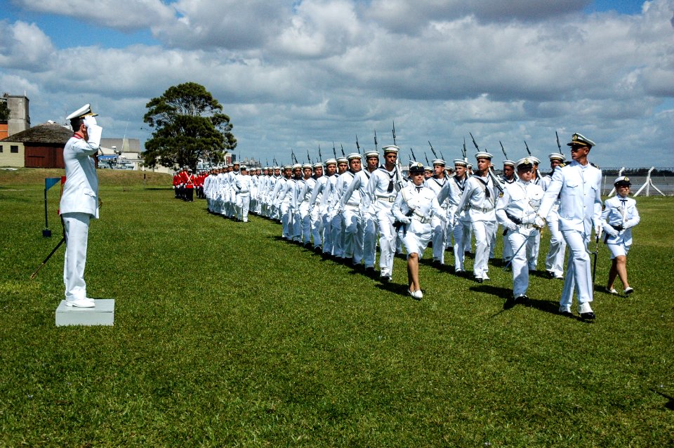 11.12.2017 - Vice-prefeito Idemar Barz na cerimônia de transmissão de Cargo de Comandante do 5º Distrito Naval