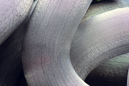 Abstract intriguing metal