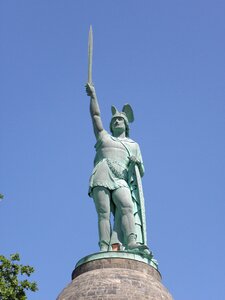 The hermannsdenkmal statue germany