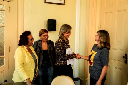 05.04.2018 - Prefeita Paula Mascarenhas durante Assinatura do convênio com a SOS Animais - Foto: Gustavo Vara