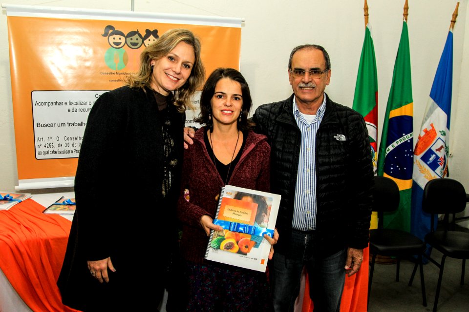 12.06.2018 - Prefeita Paula Mascarenhas e o vice Idemar Barz durante Posse do Conselho Municipal da Merenda Escolar - Foto: Gustavo Vara