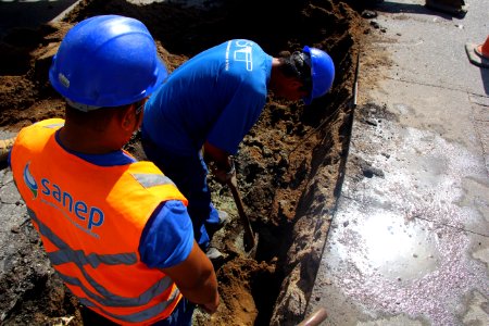 04.04.2018 - SANEP - Obras na Deodoro - Foto Marcel Avila