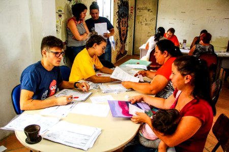 12.01.2018 - Cadastro do cartão reforma no bairro Dunas