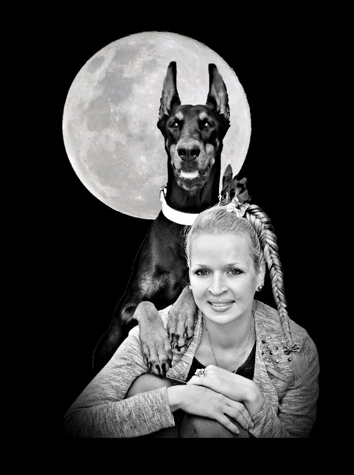 Friendship woman animal