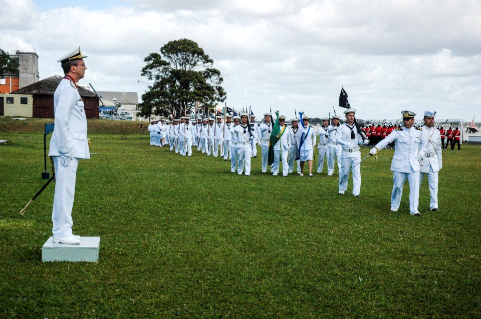 11.12.2017 - Vice-prefeito Idemar Barz na cerimônia de transmissão de Cargo de Comandante do 5º Distrito Naval