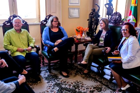 12.03.2018 Visita da Cônsul Estados Unidos em Porto Alegre, Julia Harlan - Fotos Gustavo Mansur