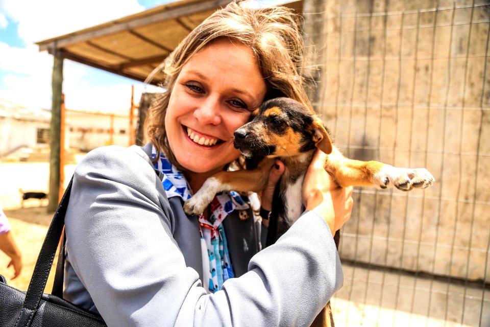 11.12.2017 - Prefeita Paula Mascarenhas em visita e almoço no Presídio Regional de Pelotas