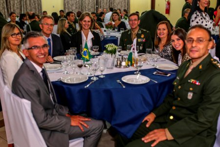 17.04.2018 Jantar em comemoração ao Dia do Exército Brasileiro - Fotos Gustavo Mansur photo