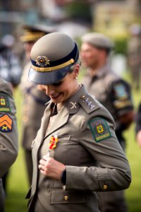 18.11.2019 - Porto Alegre/RS  - Prefeita Paula Mascarenhas é homenageada com a medalha 'Serviços Distintos' na cerimônia de passagem de comando-geral da Brigada Militar. Coronel Ikeda passa o comando para o coronel Rodrigo Mohr Picon - Foto: Gustavo Vara