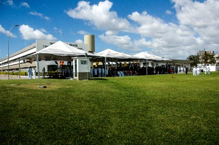 11.12.2017 - Vice-prefeito Idemar Barz na cerimônia de transmissão de Cargo de Comandante do 5º Distrito Naval
