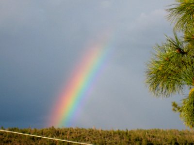 Rainbow Ends on Mogollon Rim