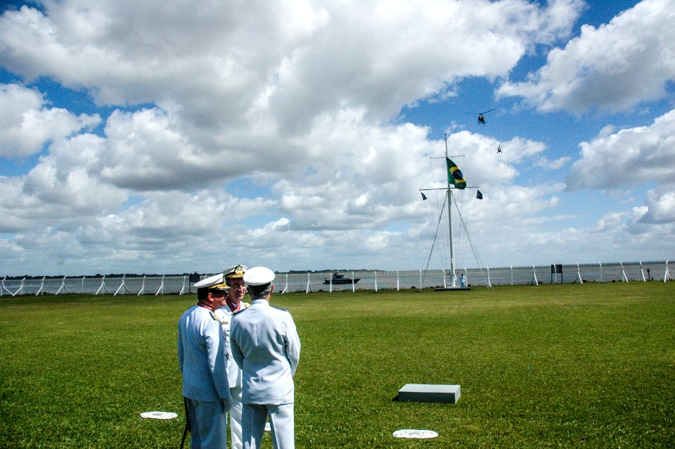 11.12.2017 - Vice-prefeito Idemar Barz na cerimônia de transmissão de Cargo de Comandante do 5º Distrito Naval