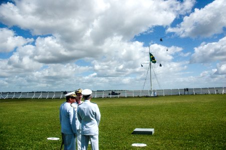 11.12.2017 - Vice-prefeito Idemar Barz na cerimônia de transmissão de Cargo de Comandante do 5º Distrito Naval