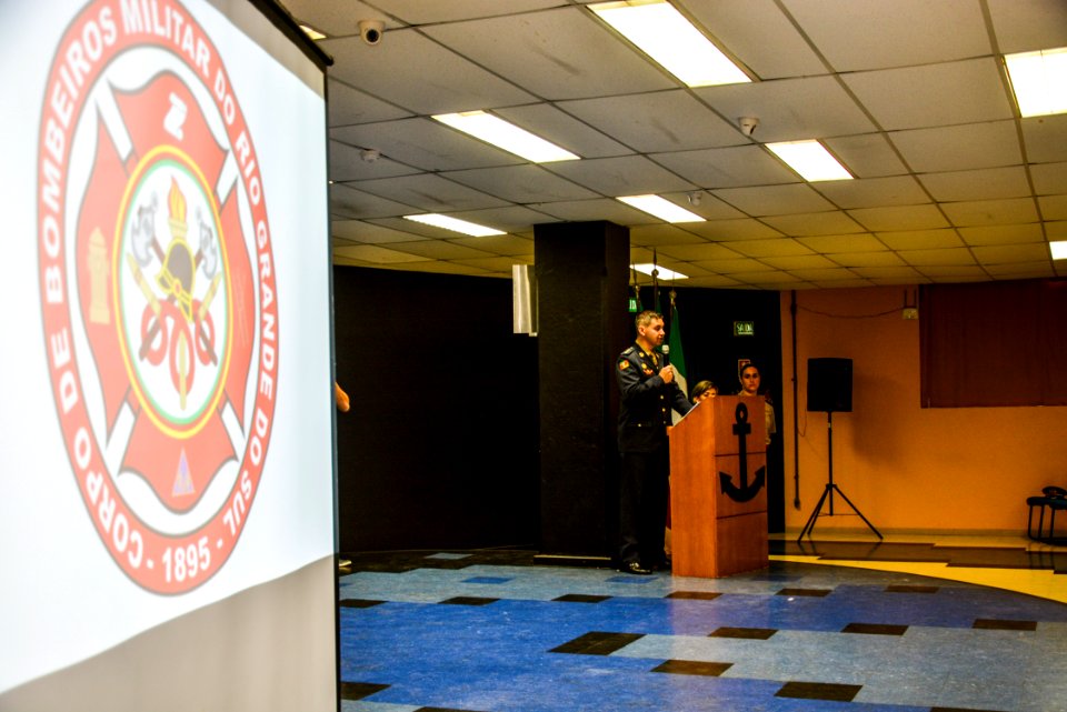 13.12.2017 - Vice-prefeito Idemar Barz na Passagem de Comando do 3º Batalhão de Bombeiro Militar
