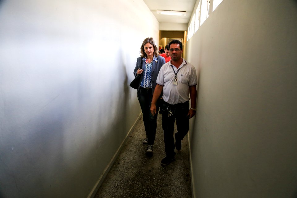 11.12.2017 - Prefeita Paula Mascarenhas em visita e almoço no Presídio Regional de Pelotas