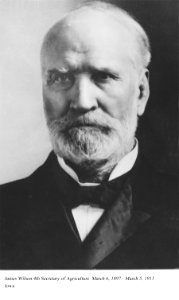 James Wilson, 4th Secretary of Agriculture, March 1897 - March 1913.