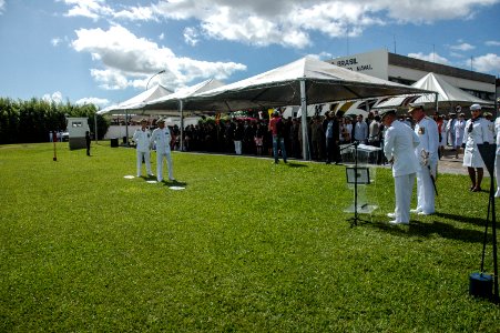 11.12.2017 - Vice-prefeito Idemar Barz na cerimônia de transmissão de Cargo de Comandante do 5º Distrito Naval